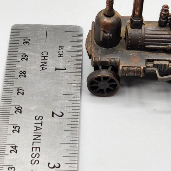 Vintage Collectible Die Cast Metal Pencil Sharpener Hodge Steam Engine - Picture 9 of 9